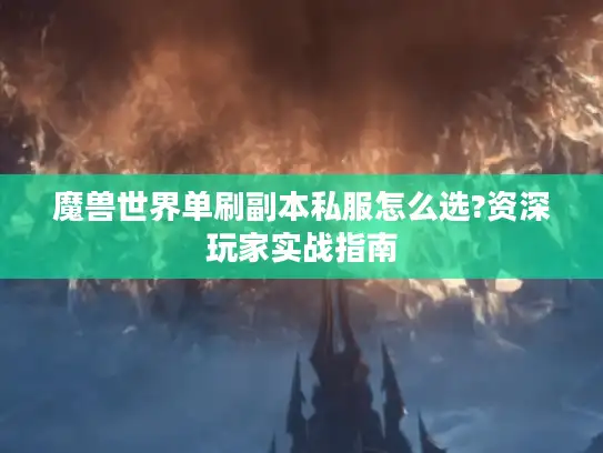 魔兽世界单刷副本私服怎么选?资深玩家实战指南