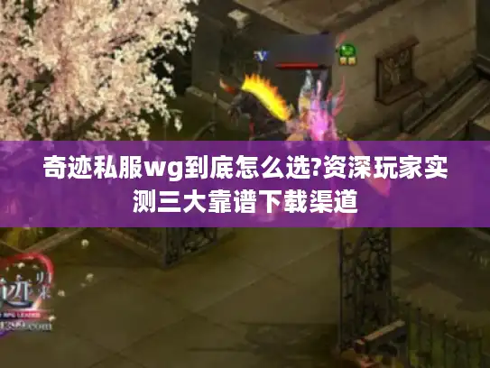 奇迹私服wg到底怎么选?资深玩家实测三大靠谱下载渠道