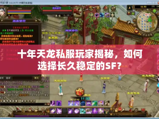十年天龙私服玩家揭秘，如何选择长久稳定的SF？