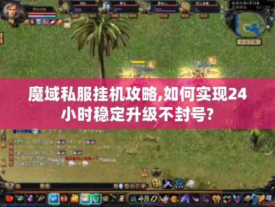 魔域私服挂机攻略,如何实现24小时稳定升级不封号?