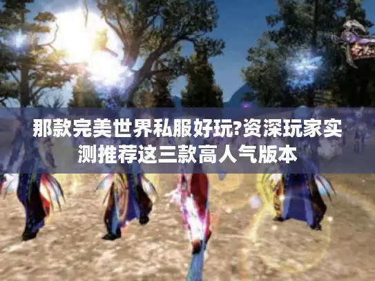 那款完美世界私服好玩?资深玩家实测推荐这三款高人气版本