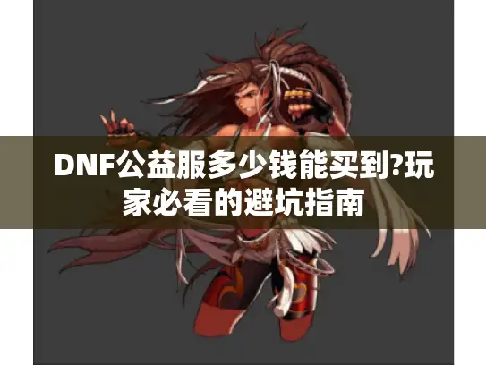 DNF公益服多少钱能买到?玩家必看的避坑指南 DNF公益服多少钱能买到?玩家必看的避坑指南