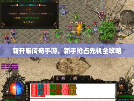 新开服传奇手游,新手抢占先机全攻略 新开服传奇手游,新手抢占先机全攻略