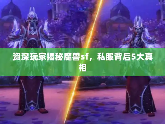资深玩家揭秘魔兽sf，私服背后5大真相