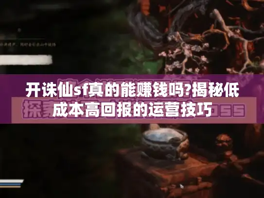 开诛仙sf真的能赚钱吗?揭秘低成本高回报的运营技巧 开诛仙sf真的能赚钱吗?揭秘低成本高回报的运营技巧