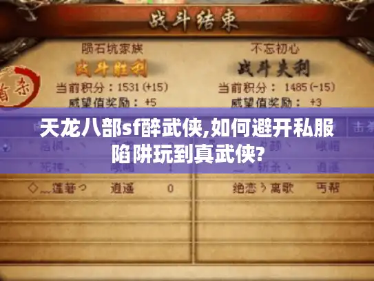天龙八部sf醉武侠,如何避开私服陷阱玩到真武侠? 天龙八部sf醉武侠,如何避开私服陷阱玩到真武侠?