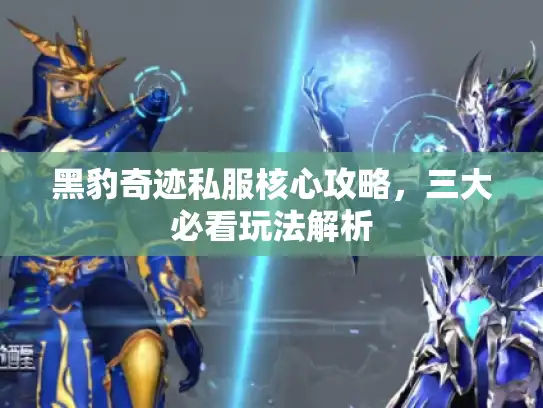 黑豹奇迹私服核心攻略，三大必看玩法解析
