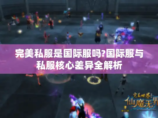 完美私服是国际服吗?国际服与私服核心差异全解析