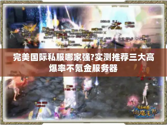 完美国际私服哪家强?实测推荐三大高爆率不氪金服务器