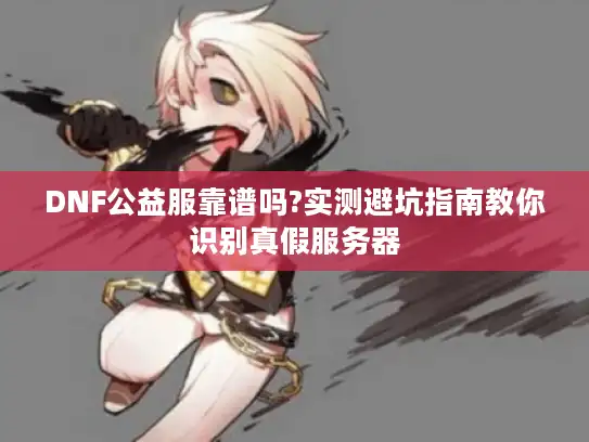 DNF公益服靠谱吗?实测避坑指南教你识别真假服务器
