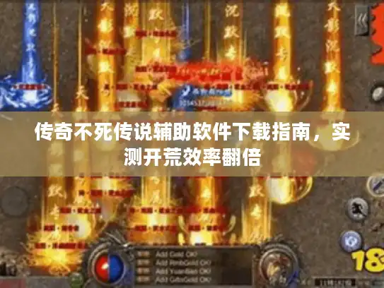 传奇不死传说辅助软件下载指南,实测开荒效率翻倍 传奇不死传说辅助软件下载指南,实测开荒效率翻倍