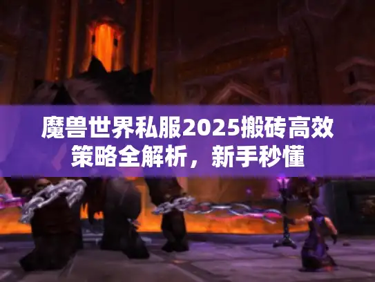 魔兽世界私服2025搬砖高效策略全解析，新手秒懂