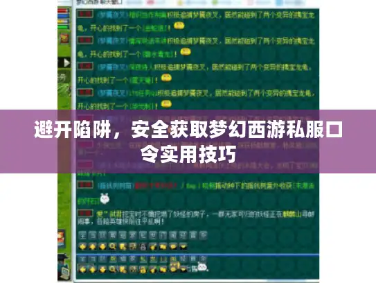 避开陷阱，安全获取梦幻西游私服口令实用技巧