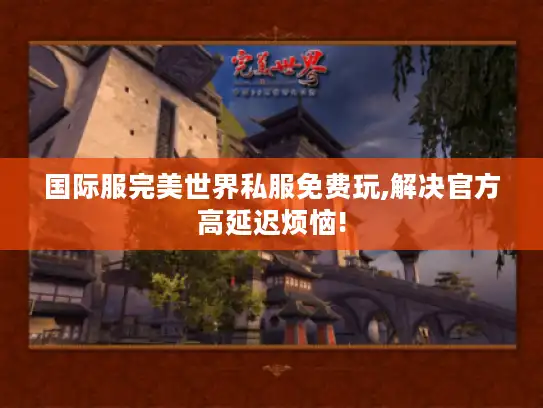 国际服完美世界私服免费玩,解决官方高延迟烦恼!