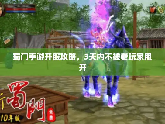 蜀门手游开服攻略，3天内不被老玩家甩开