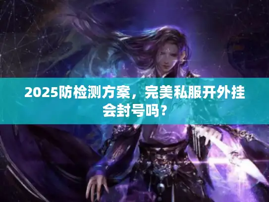 2025防检测方案，完美私服开外挂会封号吗？