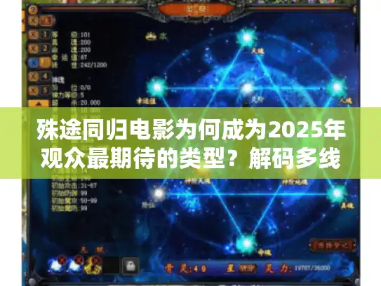 殊途同归电影为何成为2025年观众最期待的类型?解码多线叙事新趋势 殊途同归电影为何成为2025年观众最期待的类型?解码多线叙事新趋势