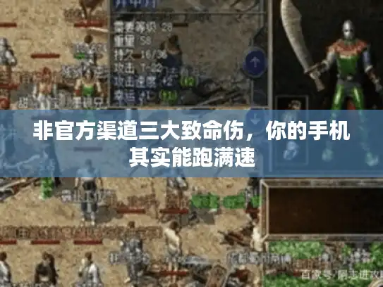 非官方渠道三大致命伤，你的手机其实能跑满速