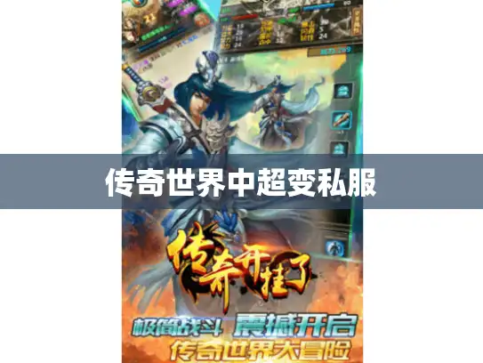 传奇世界中超变私服