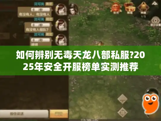 如何辨别无毒天龙八部私服?2025年安全开服榜单实测推荐 如何辨别无毒天龙八部私服?2025年安全开服榜单实测推荐