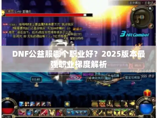 DNF公益服哪个职业好?2025版本最强职业梯度解析 DNF公益服哪个职业好?2025版本最强职业梯度解析