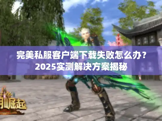 完美私服客户端下载失败怎么办？2025实测解决方案揭秘