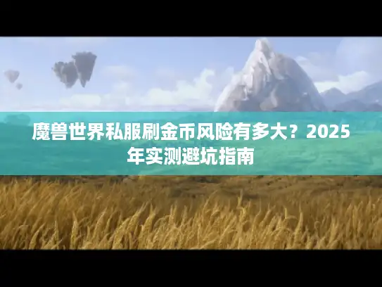 魔兽世界私服刷金币风险有多大?2025年实测避坑指南 魔兽世界私服刷金币风险有多大?2025年实测避坑指南