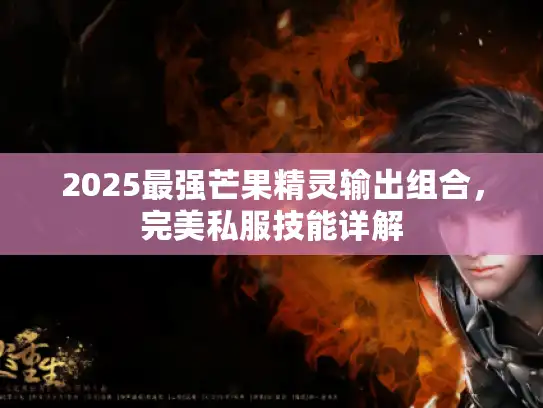 2025最强芒果精灵输出组合，完美私服技能详解