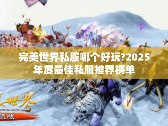 完美世界私服哪个好玩?2025年度最佳私服推荐榜单