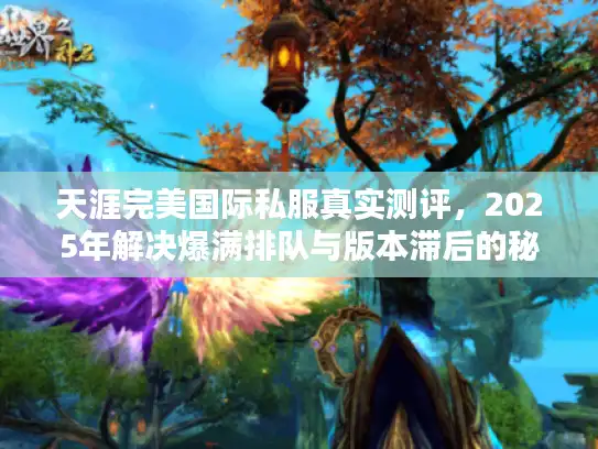 天涯完美国际私服真实测评，2025年解决爆满排队与版本滞后的秘密基地