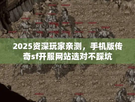 2025资深玩家亲测，手机版传奇sf开服网站选对不踩坑