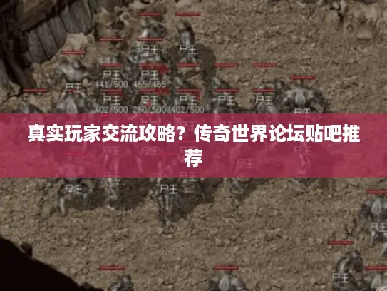 真实玩家交流攻略？传奇世界论坛贴吧推荐