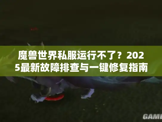 魔兽世界私服运行不了？2025最新故障排查与一键修复指南
