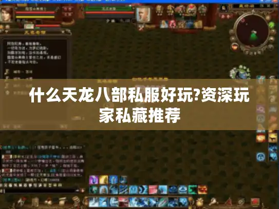 什么天龙八部私服好玩?资深玩家私藏推荐