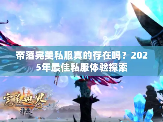帝落完美私服真的存在吗？2025年最佳私服体验探索