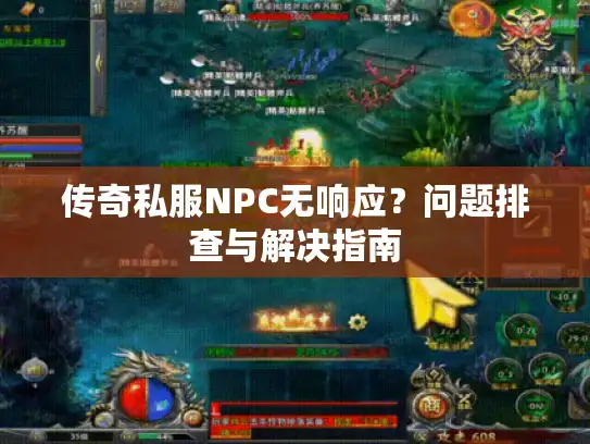 传奇私服NPC无响应？问题排查与解决指南