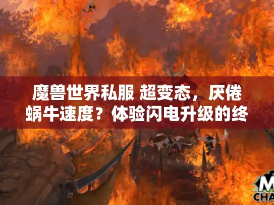 魔兽世界私服 超变态，厌倦蜗牛速度？体验闪电升级的终极冒险！