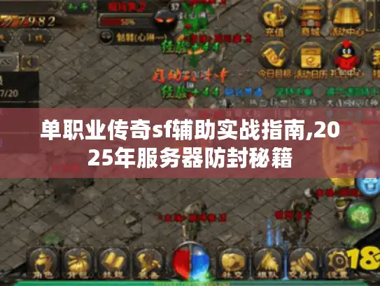 单职业传奇sf辅助实战指南,2025年服务器防封秘籍