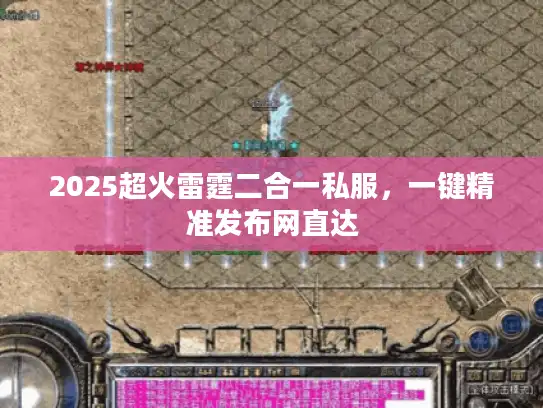 2025超火雷霆二合一私服，一键精准发布网直达
