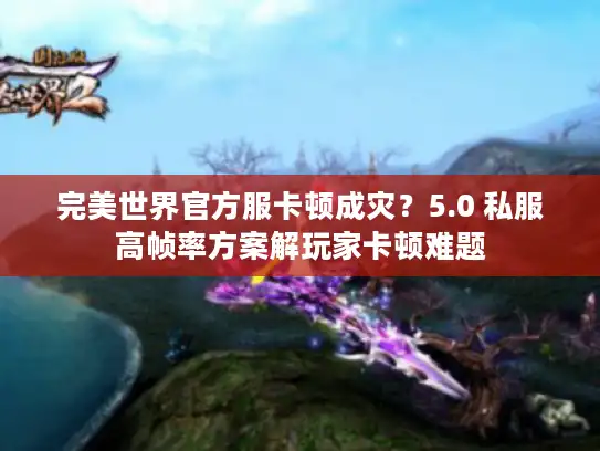 完美世界官方服卡顿成灾？5.0 私服高帧率方案解玩家卡顿难题