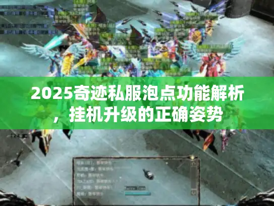 2025奇迹私服泡点功能解析，挂机升级的正确姿势