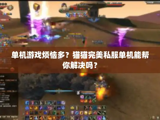 单机游戏烦恼多？猫猫完美私服单机能帮你解决吗？
