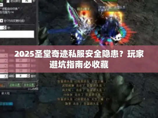 2025圣堂奇迹私服安全隐患？玩家避坑指南必收藏