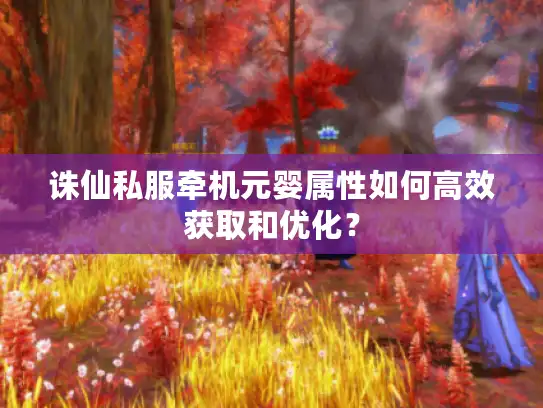 诛仙私服牵机元婴属性如何高效获取和优化？