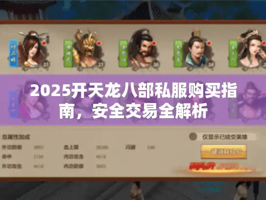 2025开天龙八部私服购买指南,安全交易全解析 2025开天龙八部私服购买指南,安全交易全解析