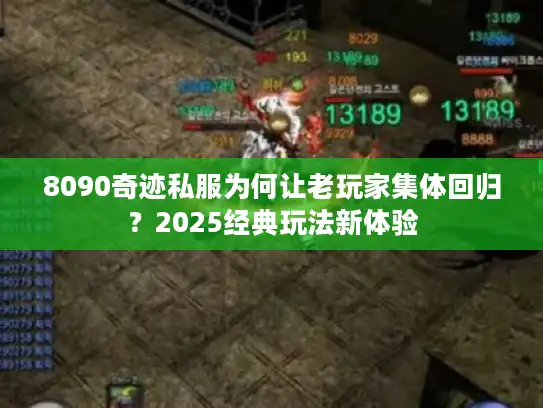 8090奇迹私服为何让老玩家集体回归？2025经典玩法新体验