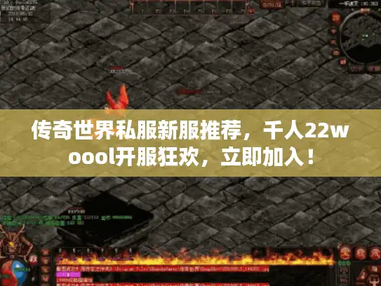 传奇世界私服新服推荐，千人22woool开服狂欢，立即加入！