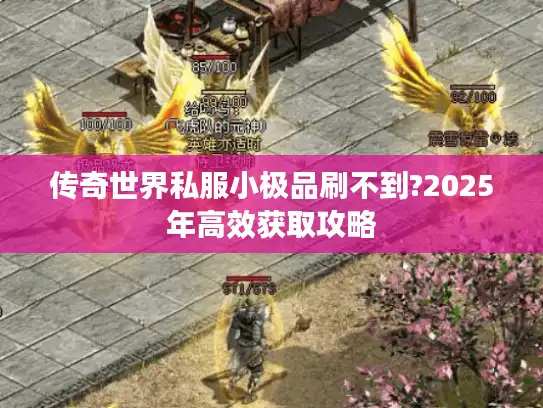 传奇世界私服小极品刷不到?2025年高效获取攻略