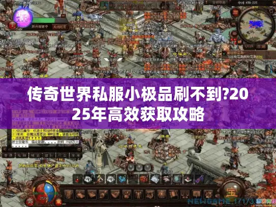传奇世界私服小极品刷不到?2025年高效获取攻略