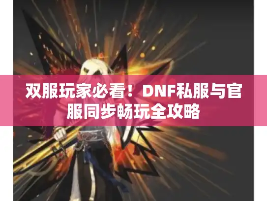 双服玩家必看！DNF私服与官服同步畅玩全攻略